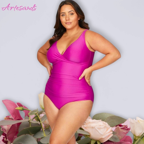 Artesands Serenade Pink Delacroix One Piece Swimsuit - Picture 4 of 6